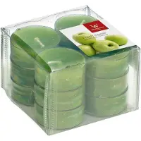 Trend Candles 12x Theelichten appel geurkaarsen 4 branduren - geurkaarsen