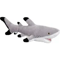 Ravensden Pluche Haai - knuffeldier - 43 cm - oceaan dierenknuffel