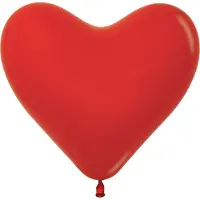 Sempertex Hart Rood 30 cm (50 stuks)