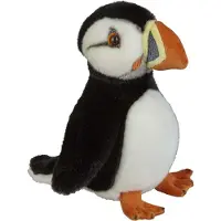 Ravensden Knuffel Papegaaiduiker vogel - 32 cm - pluche zeevogels