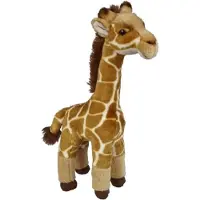 Ravensden pluche gevlekte giraffe knuffel - 45 cm - Giraffen safaridieren knuffels - Speelgoed - kinderen