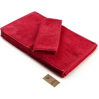 Artg Towelzz - AR034 Gastenhanddoek - 30 x 50 cm - Donkerrood - Deep Red - Set 10 stuks