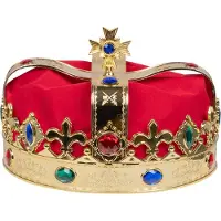 Muovijalelu Kinder kroon royal (Goud)