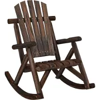 vidaXL Tuinschommelstoel 69x96x101 cm massief vurenhout