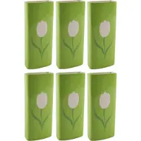 Svenska Living Radiatorbak luchtbevochtiger/waterverdamper - 6 st - 20 x 8 cm - porselein