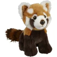 Ravensden Pluche Rode Panda knuffel - 18 cm - Speelgoed knuffeldieren - pandabeer - beren