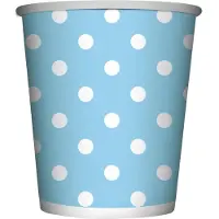Sempertex Drink Bekertjes Stippen Baby Blauw (8ST)