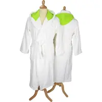 Artg A&R Badjas met Gekleurde Capuchon L/XL