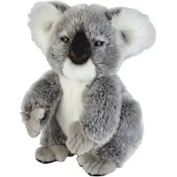 Ravensden Pluche koala knuffel - grijs - 28 cm - speelgoed - Australische buideldieren knuffels