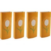 Svenska Living Radiatorbak luchtbevochtiger/waterverdamper - 8 st - 20 x 8 cm - porselein