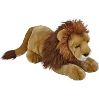 Ravensden pluche knuffeldier Leeuw - 50 cm - groot - leeuwen - safaridieren