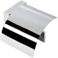 Geesa WC rolhouder Geesa Modern Art Chroom Klep