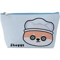Puckator Adoramals Shuggs de Shiba Inu - PVC Toilettas Makeup Tas Medium - 14x23x5cm (HxBxD)