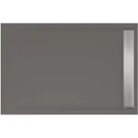 Xenz Easy Tray 120x80 douchevloer antraciet mat