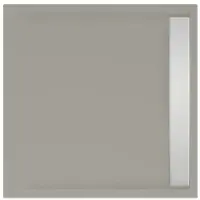 Xenz Easy Tray douchevloer 90x90 cement