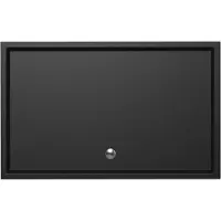 Xenz Mariana 160x100 douchebak ebony mat zwart