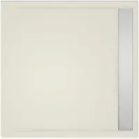 Xenz Easy Tray 90x80 douchevloer pergamon