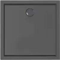 Xenz Mariana douchebak 80x80x4cm zwart mat
