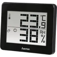 Hama Thermo-/hygrometer "TH-130", zwart