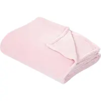 Beliani Plafond, Deken roze 150 x 200 cm BAYBURT (150 x 200 cm)