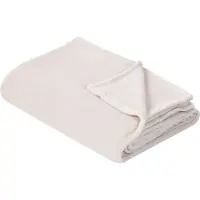 Beliani Plafond, Deken crème wit 200 x 220 cm BAYBURT (200 x 220 cm)
