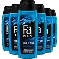 Fa 6x Men Douchegel En Shampoo Kick-off 250 Ml