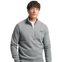 Superdry Organic Cotton Essential Logo Half Zip Sweatshirt