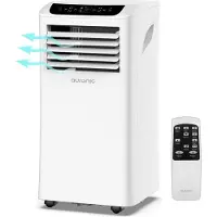Auronic Mobiele Airco - 4 Standen - 10.000 BTU - Tot 35 m2 - Wit