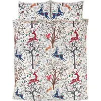 Finest Homeware dekbedovertrek Tatton - polykatoen - multi - 2-persoons (200x200 + 2st. 50x75 cm)