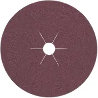 Promat /Tecwerk Fiberschijf | d. 125 mm korreling 40 | voor hout / metaal | korund - 4000841643