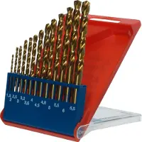 Kwb 427140 HSS Metaal-spiraalboorset 13-delig 1.5 mm, 2 mm, 2.5 mm, 3 mm, 3.2 mm, 3.5 mm, 4 mm, 4.2 mm, 4.5 mm, 5 mm M2 DIN 338 Cilinderschacht 1 stuk(s)