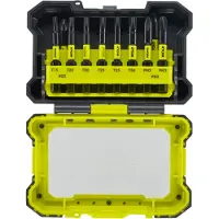 Ryobi Coffret antichocs accessoires de vissage 10 pièces RAK10MSDI