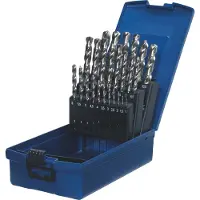 Kwb Jeu de foret hélicoïdal HSS SILVER STAR, 25 pièces