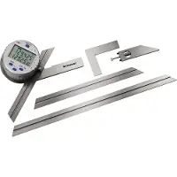 Promat /Tecwerk Hoekmeter | raillengte 150/300 mm | aflezing 0,008 graden 30 ' | digitaal - 4000858728