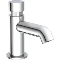 Schutte LIMA Zelfsluitende Fonteinkraan - Koudwaterkraan - Chroom