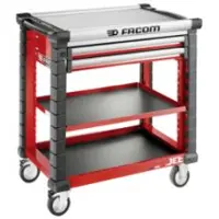 Facom Jet Werkplaatswagen 3 Planken 2 Laden M4 Rood - JET.UC3S2DM4A - JET.UC3S2DM4A