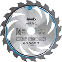 Kwb 584554 Hardmetaal-cirkelzaagblad 160 x 20 x 1.0 mm Aantal tanden: 20 1 stuk(s)