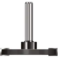 ENT Schijffrees met vaste spindel 40x6x50, Kolf 8mm - 7913964