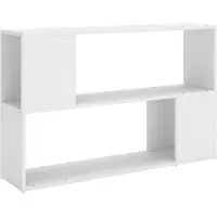 vidaXL Boekenkast 100x24x63 cm bewerkt hout wit