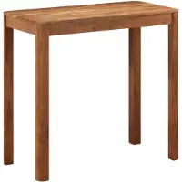 vidaXL Bartafel 110x55x106 cm massief acaciahout met honingafwerking
