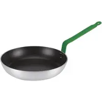 HorecaTraders Lyonnaiserpan | Groen | Anti-aanbak | Aluminium | Ø32 cm | Gas, elektrisch, keramisch
