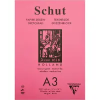 Clairefontaine schetspapier A3 tekenblok 180gr 70 vel voor kunstenaars.