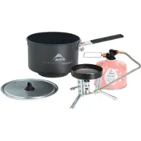MSR Reis Gasstel Windburner Group Stove System Multi