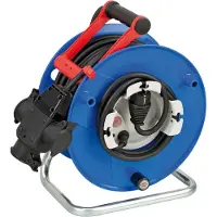 Brennenstuhl Garant G kabelhaspel IP44 | 38 meter | met 3-voudige rubberen koppeling - 1188380301