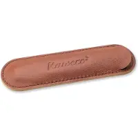 Kaweco lederen etui 1 pen eco sport series camel - Let op: afwijkend formaat, dit etui is uitsluitend bestemd voor de Sport (kleiner formaat pen).