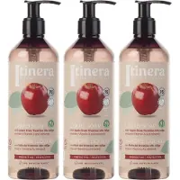 Sarcia.eu ITINERA - Beschermende vloeibare zeep met appel uit Trentino, 95% natuurlijke ingrediënten 370 ml (3 stuks)
