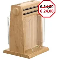 HorecaTraders Messenrek | Hout | 1.75 kg | Magneten aan twee zijden