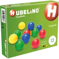 Hubelino Knikkers Kunststof - 12st.