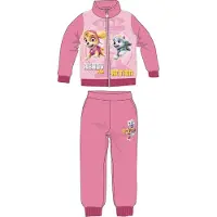 Paw Patrol set joggingpak / trainingspak / vrijetijdspak - Vest + Broek - Roze - Maat 98