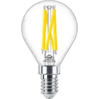 Signify PHIL MST LEDluster 5,9-60W/927 E14, helder, druppelvorm, 806lm, DIMTONE, energie-efficiëntieklasse D